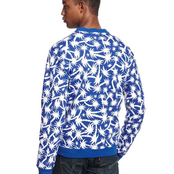 🌴SOLD🌴 WESC fleece varsity bomber jacket - Picture 5 of 5